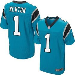 Cheap Cam Newton Panthers Jersey #1 Blue From China Elite