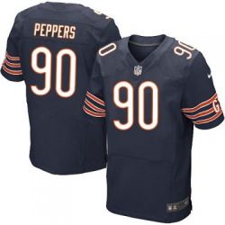 Cheap Julius Peppers Bears Jersey #90 Blue From China Elite