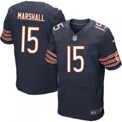 Cheap Brandon Marshall Bears Jersey #15 Blue From China Elite