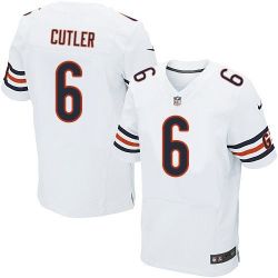 Cheap Jay Cutler Bears Jersey #6 White From China Elite