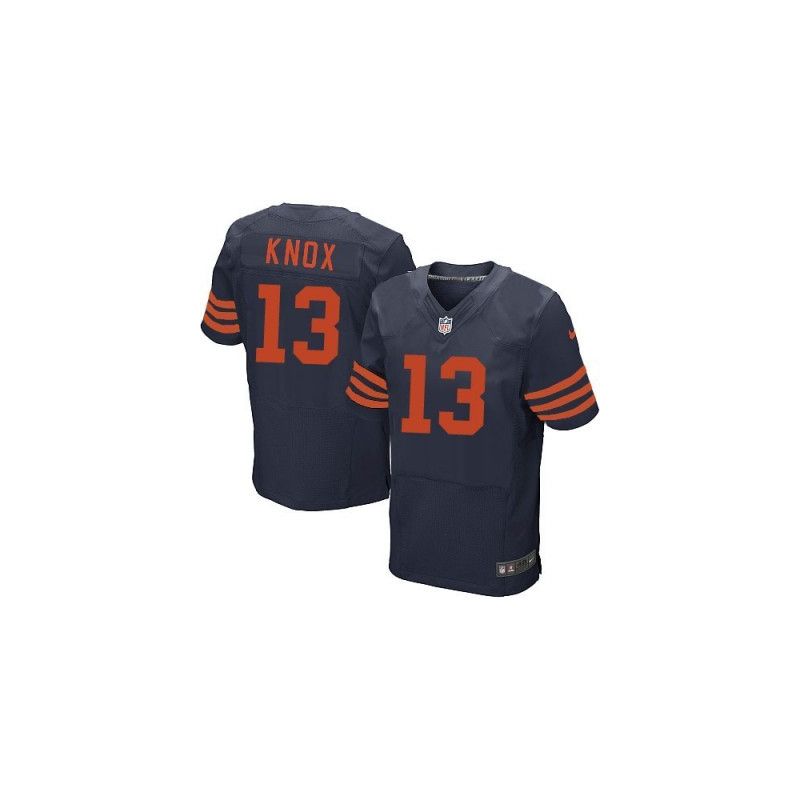 Cheap Johnny Knox Bears Jersey #13 Blue Yellow Number From China Elite