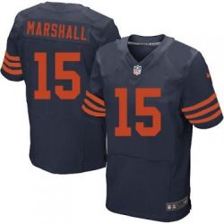 Cheap Brandon Marshall Bears Jersey #15 Blue Yellow Number From China Elite