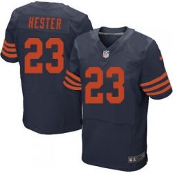 Cheap Devin Hester Bears Jersey #23 Blue Yellow Number From China Elite