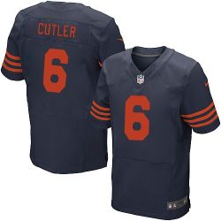 Cheap Jay Cutler Bears Jersey #6 Blue Yellow Number From China Elite
