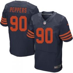 Cheap Julius Peppers Bears Jersey #90 Blue Yellow Number From China Elite