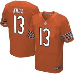 Cheap Johnny Knox Bears Jersey #13 Orange From China Elite