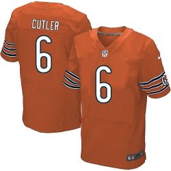 Cheap Jay Cutler Bears Jersey #6 Orange From China Elite