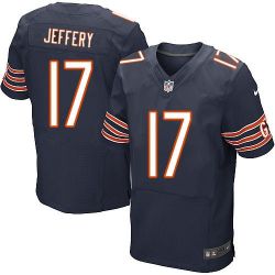 Cheap Alshon Jeffery Bears Jersey #17 Blue From China Elite