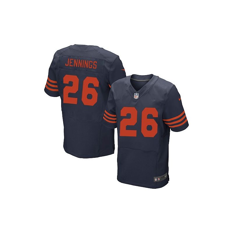 Cheap Tim Jennings Bears Jersey From China #26 Blue Orange Number Elite Cheap Tim Jennings Bears Jersey From China #26 Blue Orange Number Elite