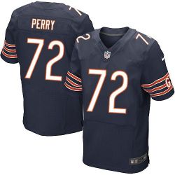 Cheap William Perry Bears Jersey From China #72 Blue Elite
