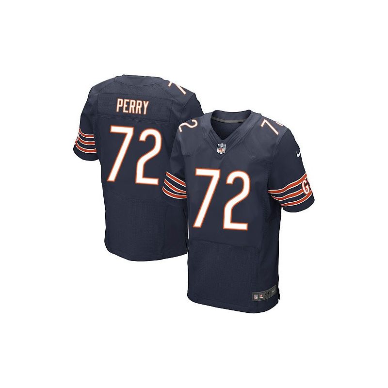 Cheap William Perry Bears Jersey From China #72 Blue Elite