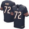 Cheap William Perry Bears Jersey From China #72 Blue Elite