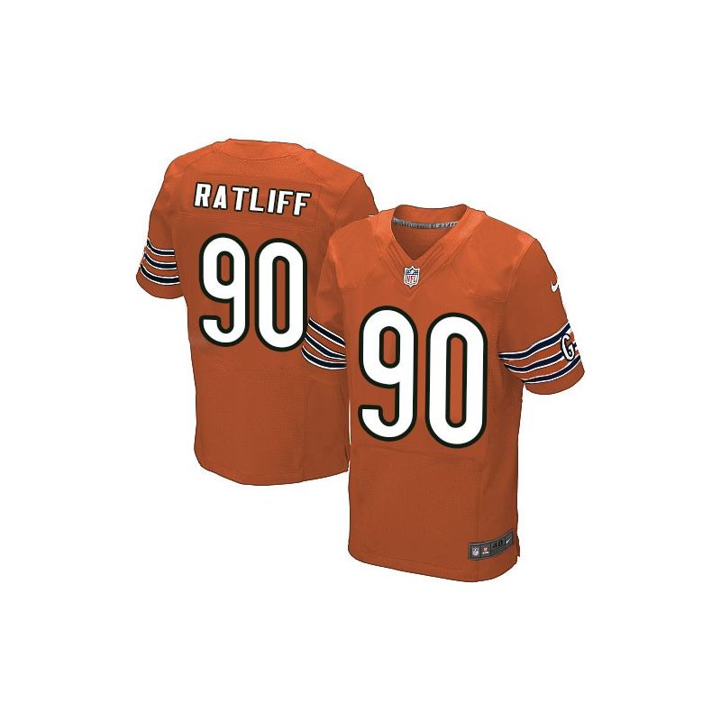 Cheap Jeremiah Ratliff Bears Jersey From China #90 Orange Elite