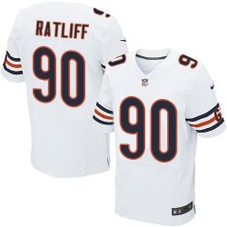 Cheap Jeremiah Ratliff Bears Jersey From China #90 White Elite