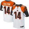 Cheap Andy Dalton Bengals Jersey #14 White From China Elite