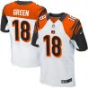 Cheap AJ Green Bengals Jersey #18 White From China Elite