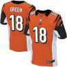 Cheap AJ Green Bengals Jersey #18 Orange From China Elite