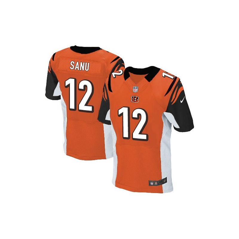 Cheap Mohamed Sanu Bengals Jersey #12 Orange From China Elite Cheap Mohamed Sanu Bengals Jersey #12 Orange From China Elite