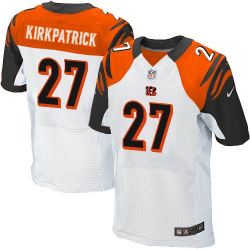 Cheap Dre Kirkpatrick Bengals Jersey #27 White From China Elite