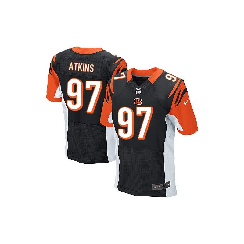 Cheap Geno Atkins Bengals Jersey #97 Black From China Elite Cheap Geno Atkins Bengals Jersey #97 Black From China Elite