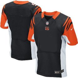 Cheap Bengals Blank Jersey Black From China Elite