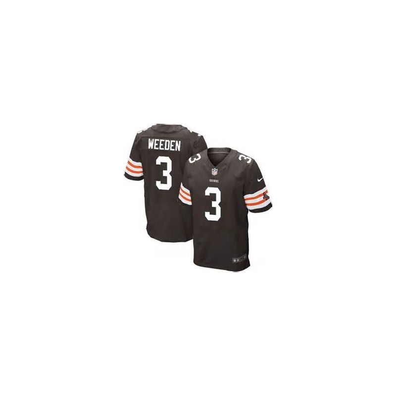 Cheap Brandon Weeden Browns Jersey #3 Brown From China Elite Cheap Brandon Weeden Browns Jersey #3 Brown From China Elite