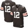 Cheap Colt McCoy Browns Jersey #12 Brown From China Elite