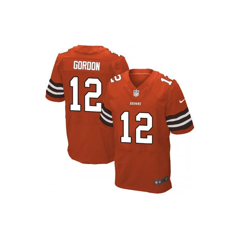 Cheap Josh Gordon Browns Jersey From China #12 Orange Elite