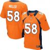 Cheap Von Miller Broncos Jersey #58 Orange From China Elite