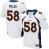 Cheap Von Miller Broncos Jersey #58 White From China Elite