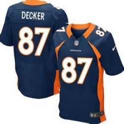 Cheap Eric Decker Broncos Jersey #87 Blue From China Elite