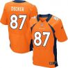 Cheap Eric Decker Broncos Jersey #87 Orange From China Elite