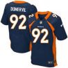 Cheap Elvis Dumervil Broncos Jersey #92 Blue From China Elite