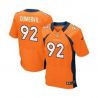 Cheap Elvis Dumervil Broncos Jersey #92 Orange From China Elite