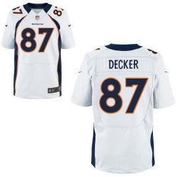 Cheap Eric Decker Broncos Jersey #87 White From China Elite