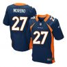 Cheap Knowshon Moreno Broncos Jersey #27 Blue From China Elite