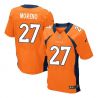 Cheap Knowshon Moreno Broncos Jersey #27 Orange From China Elite
