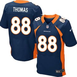 Cheap Demaryius Thomas Broncos Jersey #88 Blue From China Elite