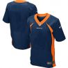 Cheap Broncos Blank Jersey Blue From China Elite