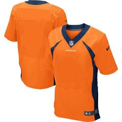 Cheap Broncos Blank Jersey Orange From China Elite