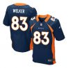 Cheap Wes Welker Broncos Jersey #83 Blue From China Elite