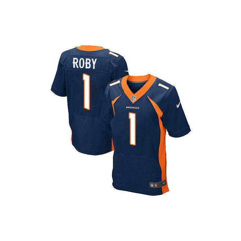 Cheap Bradley Roby Broncos Jersey From China #1 Blue Elite Cheap Bradley Roby Broncos Jersey From China #1 Blue Elite
