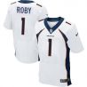 Cheap Bradley Roby Broncos Jersey From China #1 White Elite