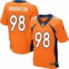 Cheap Terrance Knighton Broncos Jersey From China #98 Orange Elite