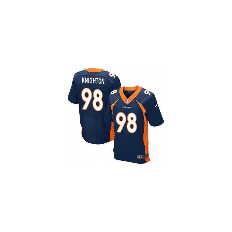 Cheap Terrance Knighton Broncos Jersey From China #98 Blue Elite Cheap Terrance Knighton Broncos Jersey From China #98 Blue Elite
