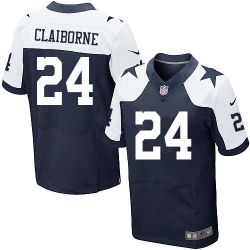 Cheap Morris Claiborne Cowboys Jersey #24 BlueThanksgiving From China Elite