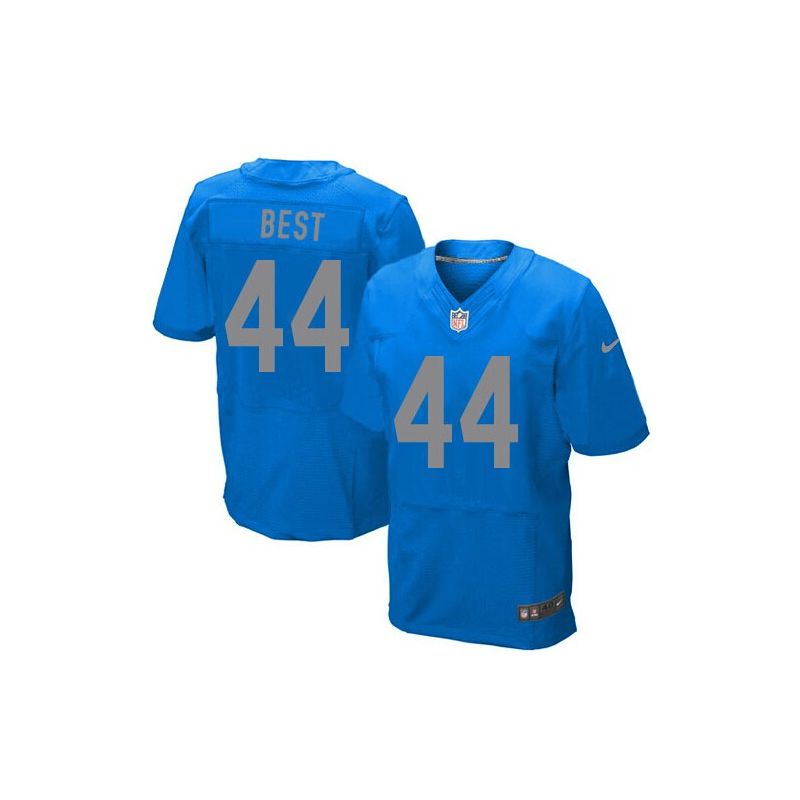 Cheap Jahvid Best Lions Jersey #44 Blue Alternate From China Elite