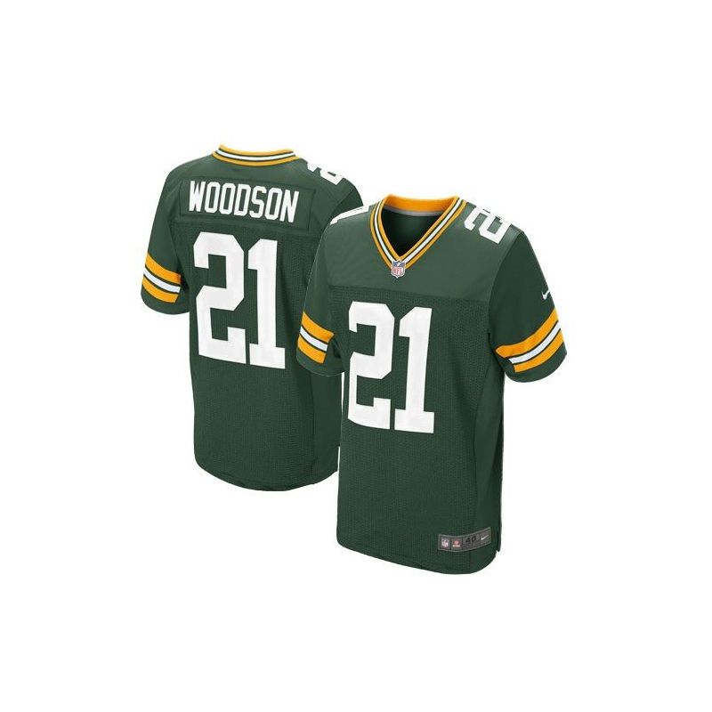 Cheap Charles Woodson Packers Jersey #21 Green From China Elite