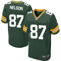 Cheap Jordy Nelson Packers Jersey #87 Green From China Elite