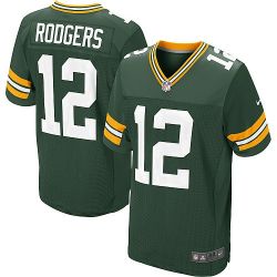 Cheap Aaron Rodgers Packers Jersey #12 Green From China Elite